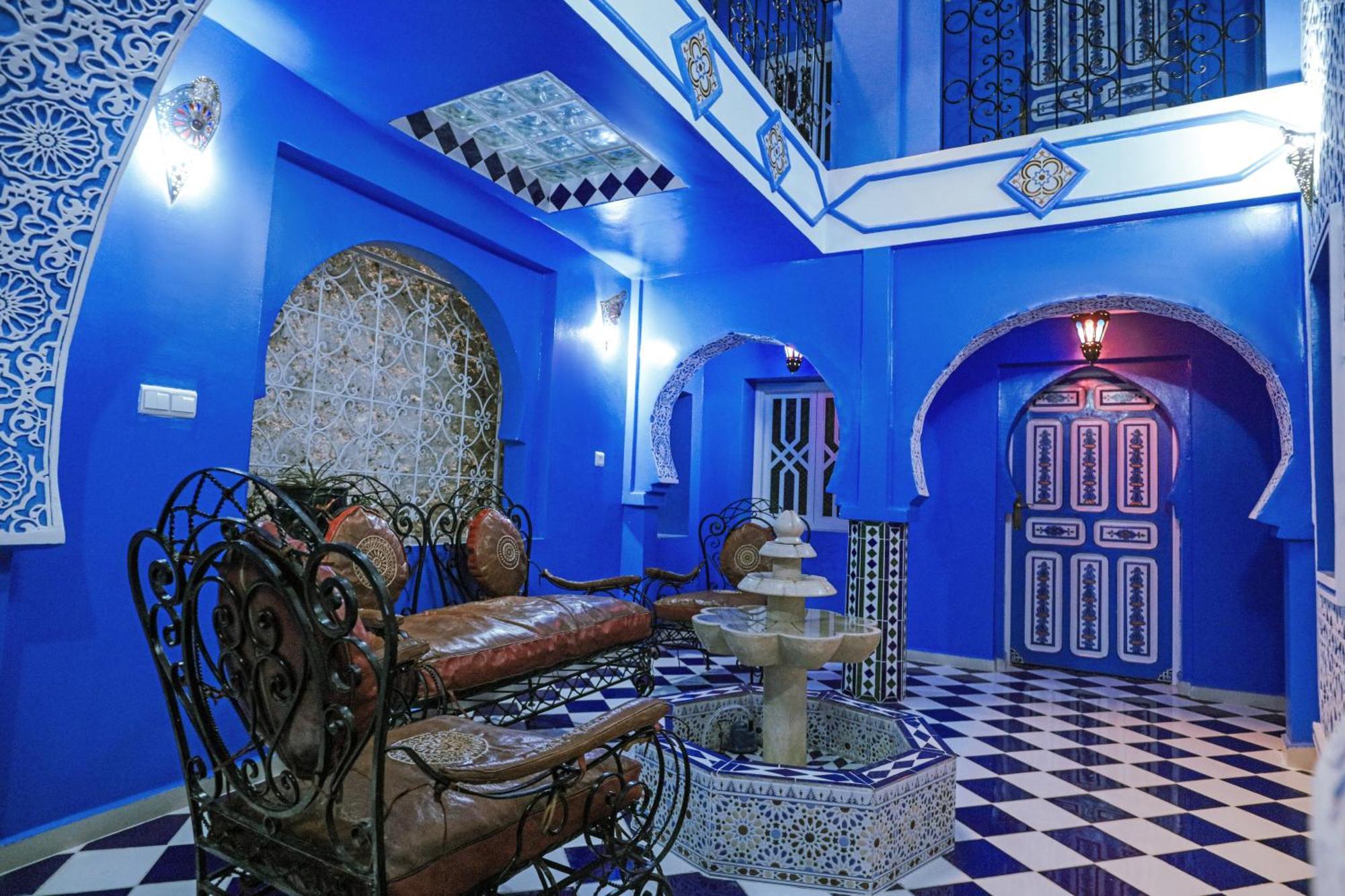 Riad Chengli 蓝城里 Chefchaouen Eksteriør bilde
